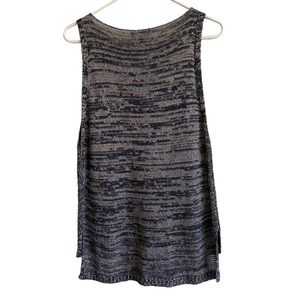 Eileen Fisher Organic Linen Knit Tank, Size S - Picture 5 of 6